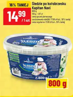Polomarket Śledzie po kołobrzesku Kapitan Navi oferta