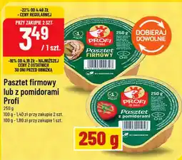 Polomarket Pasztet firmowy lub z pomidorami Profi oferta