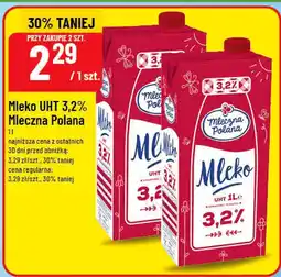 Polomarket Mleko UHT 3,2% Mleczna Polana oferta