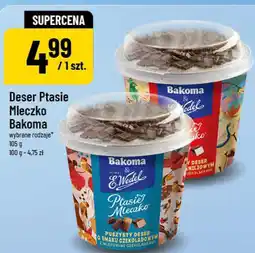 Polomarket Deser Ptasie Mleczko Bakoma oferta