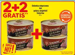 Polomarket Golonka wieprzowa lub gulasz angielski Sokołów oferta