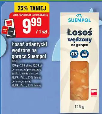 Polomarket Łosoś atlantycki wędzony na gorąco Suempol oferta