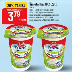 Polomarket Śmietanka 30% Zott oferta