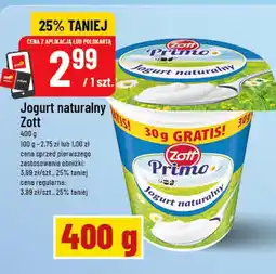 Polomarket Jogurt naturalny Zott oferta