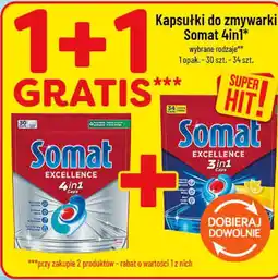 Polomarket Kapsułki do zmywarki Somat 4in1 oferta