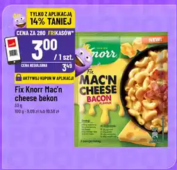 Polomarket Fix Knorr Mac'n cheese bekon oferta