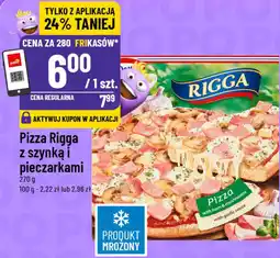 Polomarket Pizza Rigga z szynką i pieczarkami oferta