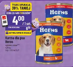 Polomarket Karma dla psa Heros oferta