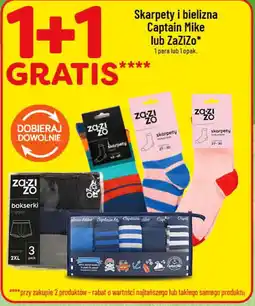 Polomarket Skarpety i bielizna Captain Mike lub ZaZiZo oferta