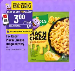 Polomarket Fix Knorr Mac'n Cheese mega serowy oferta