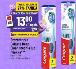 Polomarket Szczoteczka Colgate Deep Clean średnia lub miękka oferta