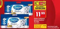 Biedronka Papier toaletowy Queen Komfort, 10 rolek oferta