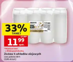 Auchan Zestaw 4 wkładów olejowych oferta