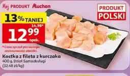 Auchan Kostka z fileta z kurczaka oferta