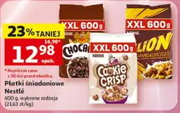Auchan Płatki śniadaniowe Nestlé 600 g, wybrane rodzaje oferta
