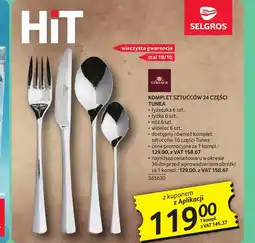 Selgros Zestaw sztućców Gerlach oferta