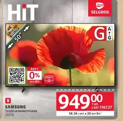 Selgros Telewizor Samsung oferta
