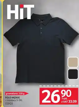 Selgros Polo męskie Hit oferta