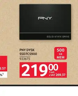 Selgros Dysk ssd PNY oferta