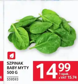 Selgros Szpinak Baby oferta