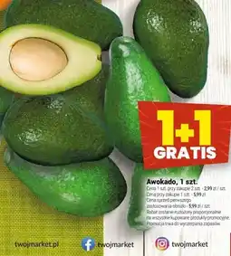 Twój Market Awokado 1szt oferta
