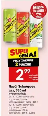 Twój Market Napój Schweppes gaz oferta