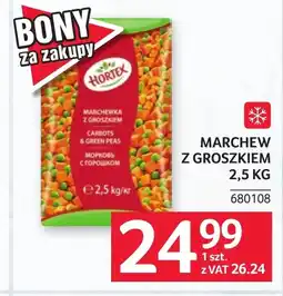 Selgros Marchew z groszkiem Hortex oferta