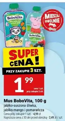 Twój Market Mus BoboVita jabłko-mango i pomarańcza oferta