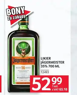 Selgros Likier Jägermeister oferta