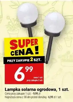 Twój Market Lampka solarna ogrodowa oferta