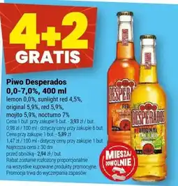 Twój Market Piwo Desperados nocturno 7% oferta