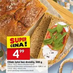 Twój Market Chleb żytni bez drożdży Białecki Piekarnia oferta