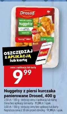 Twój Market Nuggetsy z piersi kurczaka panierowane Drosed oferta