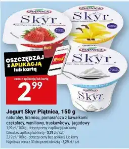 Twój Market Jogurt Skyr Piątnica jagodowy oferta