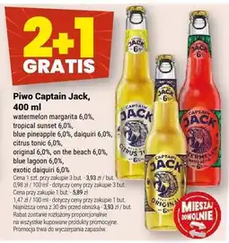 Twój Market Piwo Captain Jack original 6,0% oferta