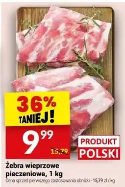 Twój Market Żebra wieprzowe pieczeniowe polskie oferta