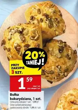 Twój Market Bułka kukurydziana Białecki Piekarnia 1szt oferta