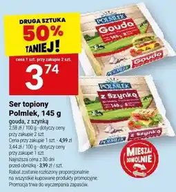 Twój Market Ser topiony Polmlek z szynką oferta