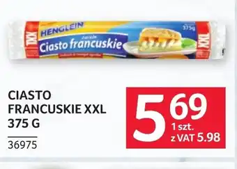 Selgros Ciasto francuskie Henglein oferta