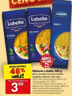 Twój Market Makaron Lubella świderek oferta