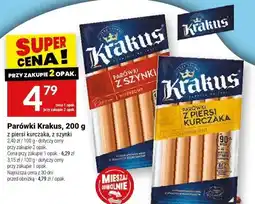 Twój Market Parówki z szynki Krakus oferta