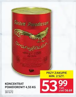 Selgros Koncentrat pomidorowy Süritett Paradicsom oferta