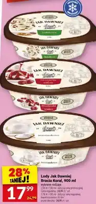 Twój Market Lody Jak Dawniej Bracia Koral oferta
