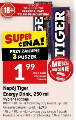 Twój Market Napój Tiger Energy Drink oferta