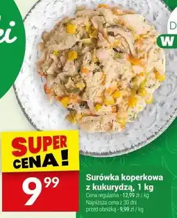 Twój Market Surówka koperkowa z kukurydzą Białecki Kuchnia oferta