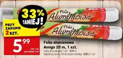 Twój Market Folia aluminiowa Amigo 20m oferta