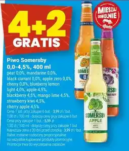 Twój Market Piwo Somersby cherry apple 4,5% oferta