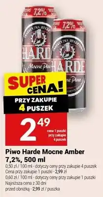 Twój Market Piwo Harde Mocne Amber 7,2% oferta