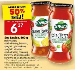 Twój Market Sos Łowicz spaghetti pikantny oferta