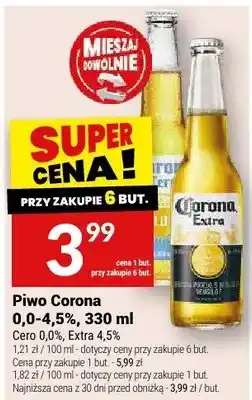 Twój Market Piwo Corona Extra 4,5% oferta